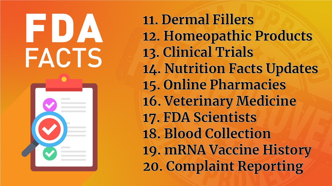 FDA क्या मंजूरी देता है? भाग 2